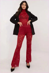 Lace Bell Bottoms Unique Fashion Style