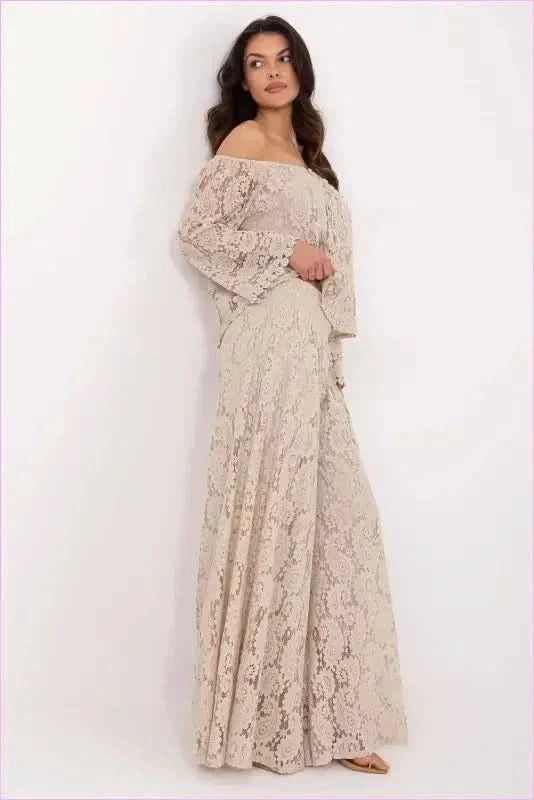 Lace Palazzo Pants Everyday Wear Fashion Style