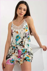 Lace Trim Jumpsuit Summer Style Unique Fashion