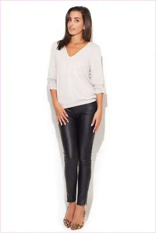 Leather Pants Unique Style Fashion for Women