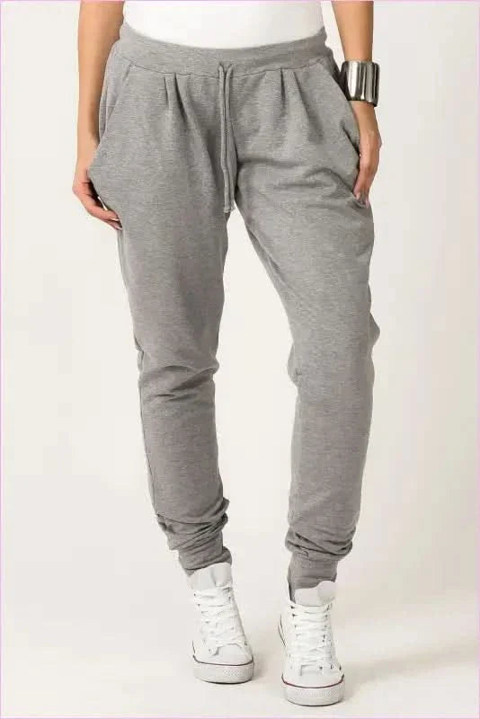 Light Grey Fashion Sweatpants Unique Style
