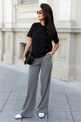 Lilou Pants Classic Feminine Style Fashion