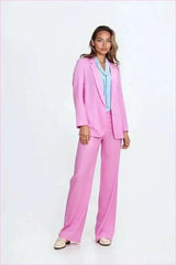 Linen Blend Silhouette Trousers Fashion Style
