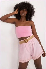 Linen Cotton Summer Shorts Everyday Fashion Style