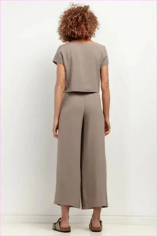 Linen T406 Summer Fashion Style Pants