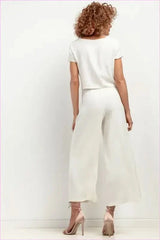 Linen T406 Summer Fashion Style Pants