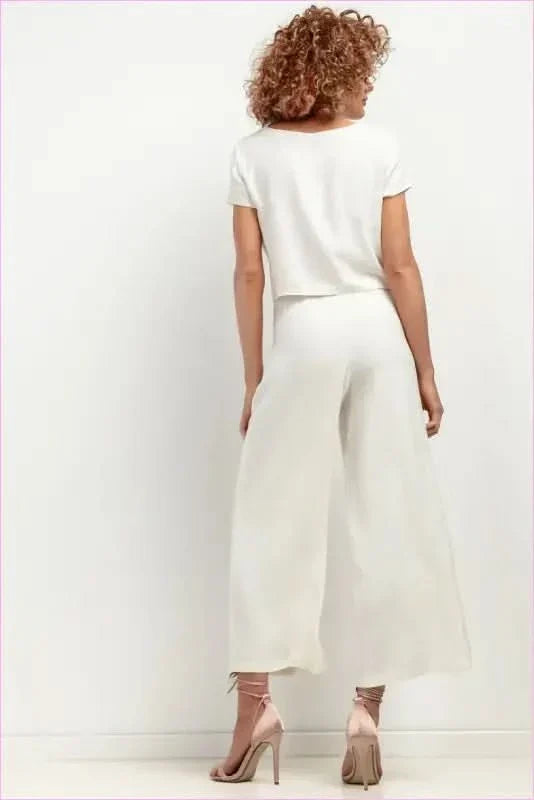 Linen T406 Summer Fashion Style Pants