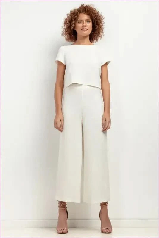 Linen T406 Summer Fashion Style Pants