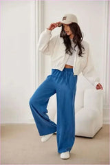Long Leg Trousers Women's Fashion Style