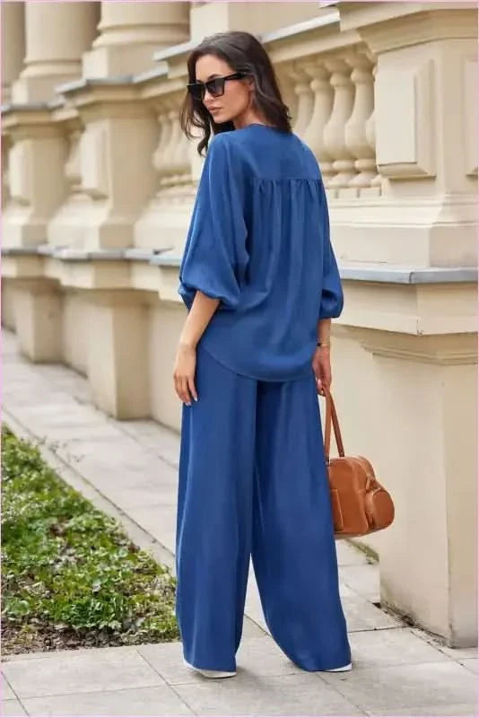 Long Leg Trousers Women's Fashion Style