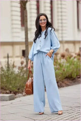 Long Leg Trousers Women's Fashion Style