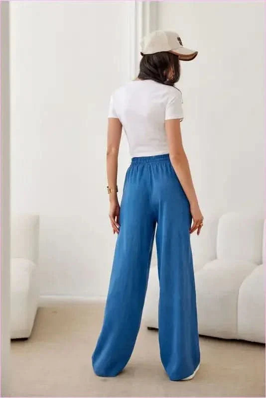 Long Leg Trousers Women's Fashion Style