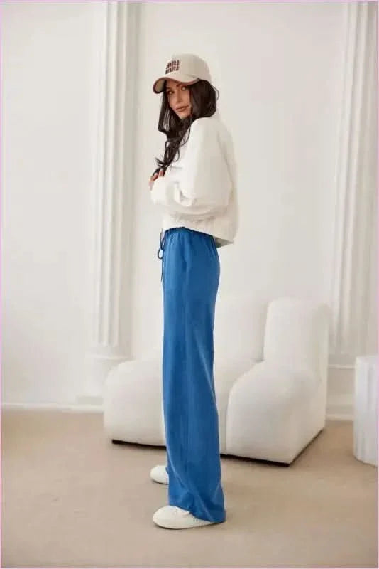 Long Leg Trousers Women's Fashion Style