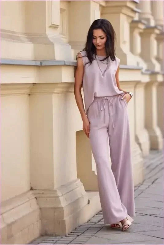 Long Leg Wide Leg Trousers Fashion Style