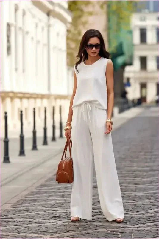 Long Leg Wide Leg Trousers Fashion Style
