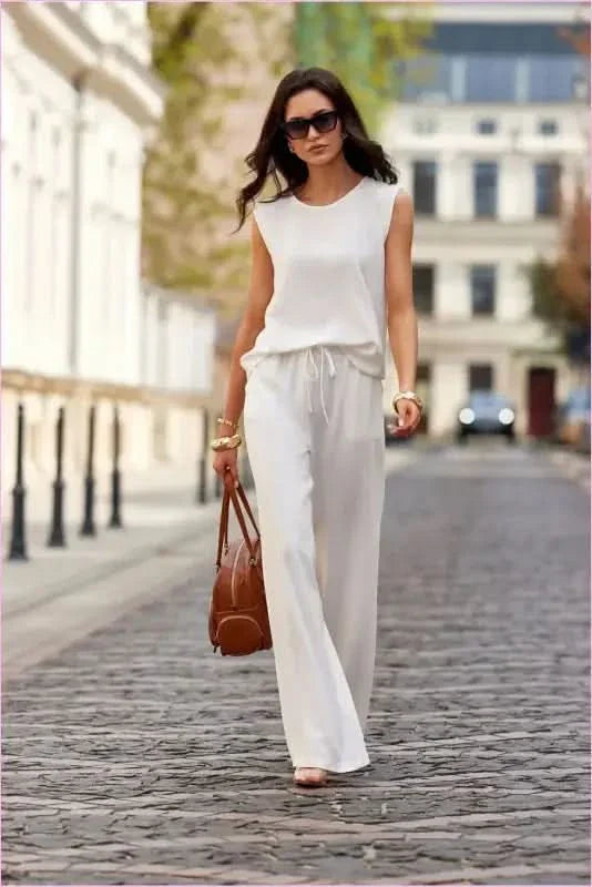 Long Leg Wide Leg Trousers Fashion Style