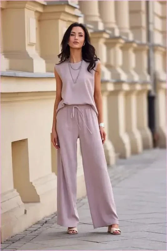 Long Leg Wide Leg Trousers Fashion Style