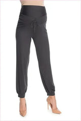 Loose Fit Maternity Sweatpants Comfortable Style