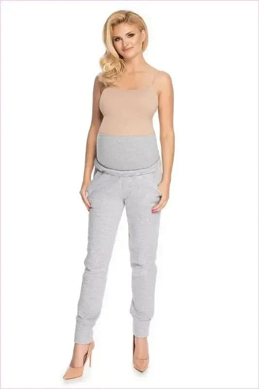 Loose Fit Maternity Sweatpants Fashion Style