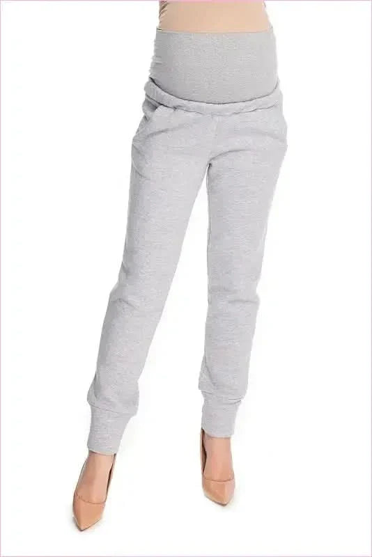 Loose Fit Maternity Sweatpants Fashion Style
