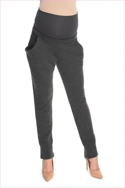 Loose Fit Maternity Sweatpants Fashion Style