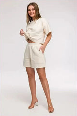 Loose High Waist Summer Shorts Women's Fashion
