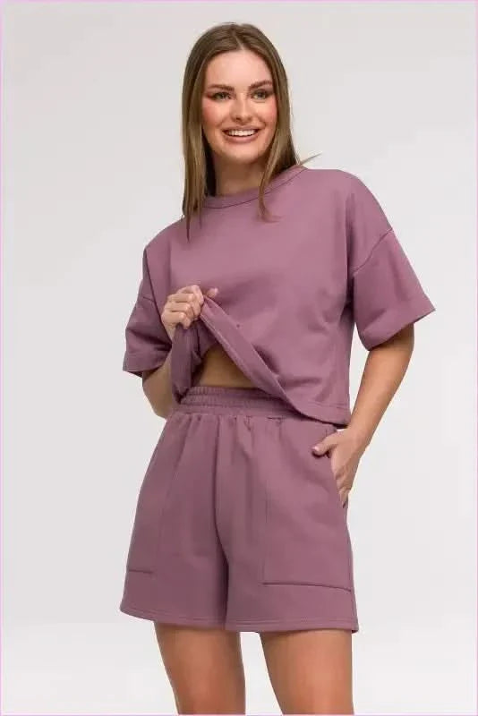 Loose High Waist Summer Shorts Women's Fashion