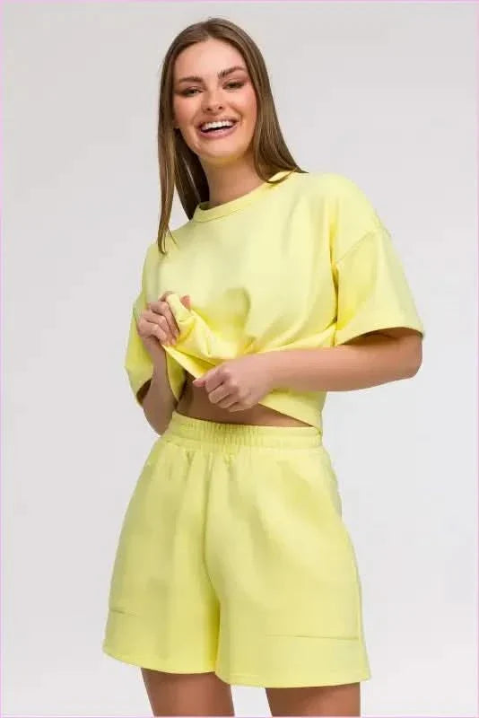 Loose High Waist Summer Shorts Women's Fashion