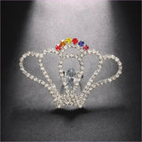 Luxury Rhinestone Oversized Adjustable Drag Queen Ring or Brooch