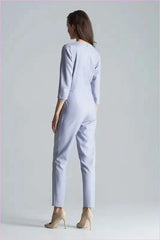 Maroon Envelope Neck Jumpsuit Unique Style