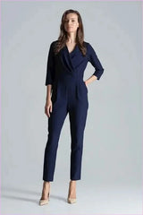Maroon Envelope Neck Jumpsuit Unique Style