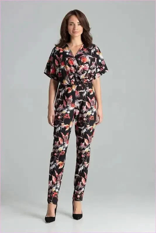 Maroon Kimono Sleeve Jumpsuit Unique Fashion Style