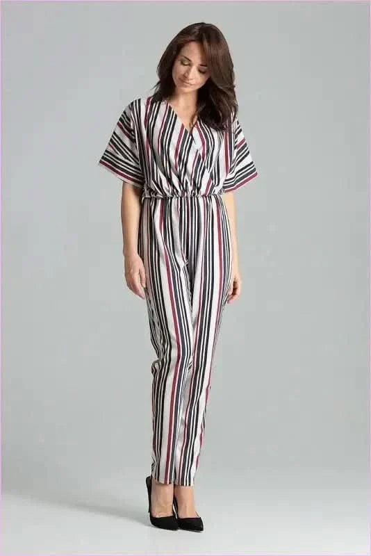 Maroon Kimono Sleeve Jumpsuit Unique Fashion Style
