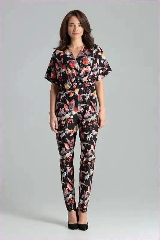 Maroon Kimono Sleeve Jumpsuit Unique Fashion Style