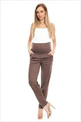 Maternity Tapered Trousers Unique Style