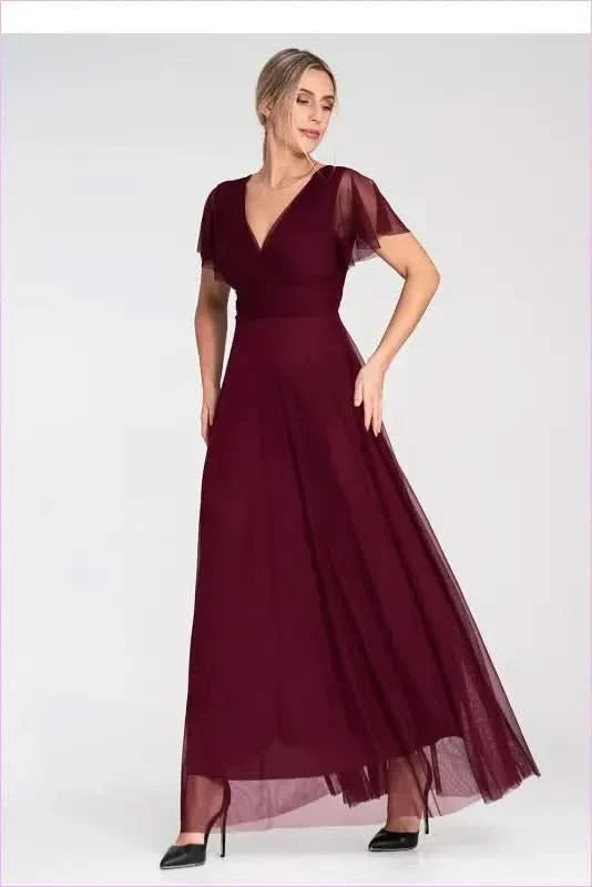 Mesh Midi Dress Unique Fashion Style