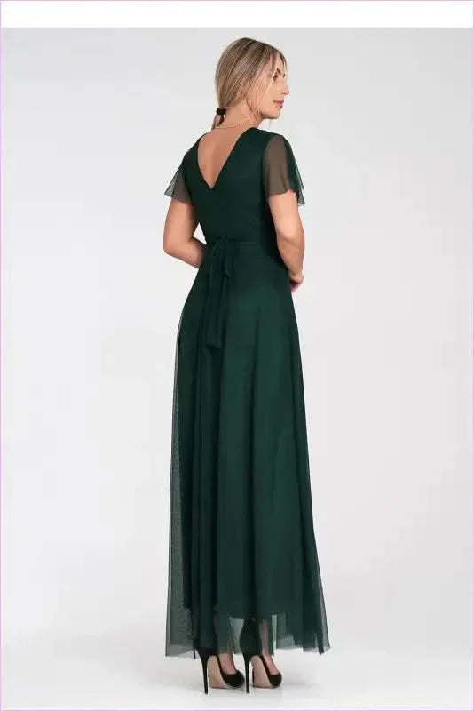 Mesh Midi Dress Unique Fashion Style