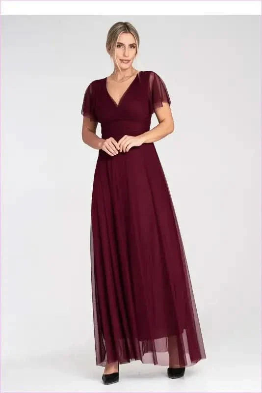 Mesh Midi Dress Unique Fashion Style