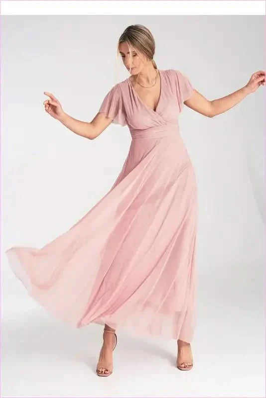 Mesh Midi Dress Unique Fashion Style