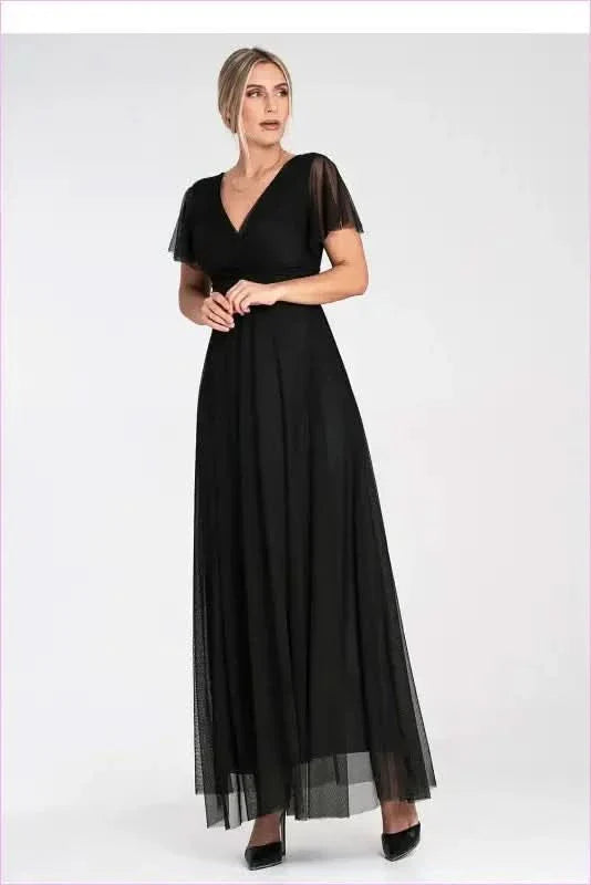 Mesh Midi Dress Unique Fashion Style