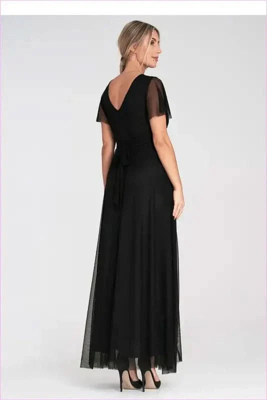 Mesh Midi Dress Unique Fashion Style