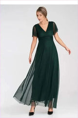 Mesh Midi Dress Unique Fashion Style