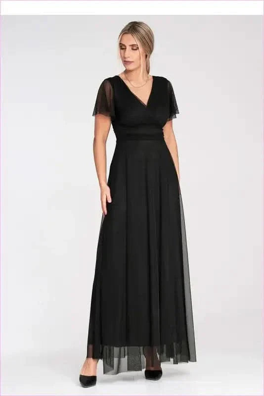 Mesh Midi Dress Unique Fashion Style