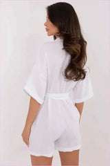 Muslin Cotton Jumpsuit Everyday Fashion Style