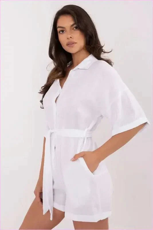 Muslin Cotton Jumpsuit Everyday Fashion Style
