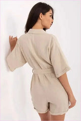 Muslin Cotton Jumpsuit Everyday Fashion Style