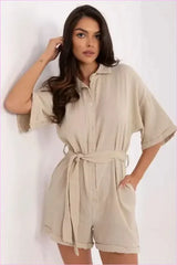 Muslin Cotton Jumpsuit Everyday Fashion Style