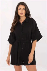 Muslin Cotton Jumpsuit Everyday Fashion Style