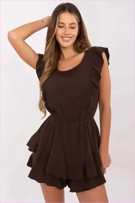 Muslin Cotton Jumpsuit Unique Women's Fashion Style