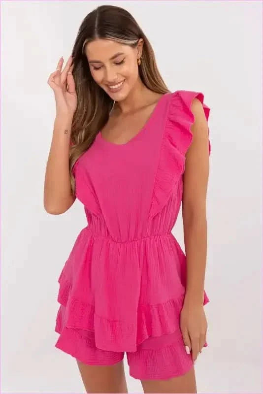Muslin Cotton Jumpsuit Unique Women's Fashion Style